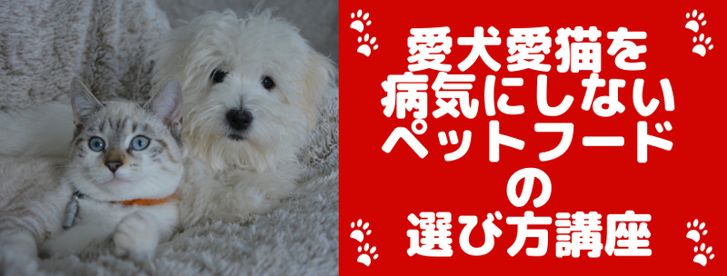 ペットフードの選び方講座